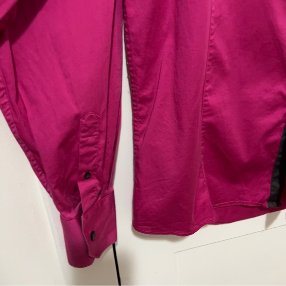Le Chateau Hot Pink Dress Shirt - Picture 6 of 6